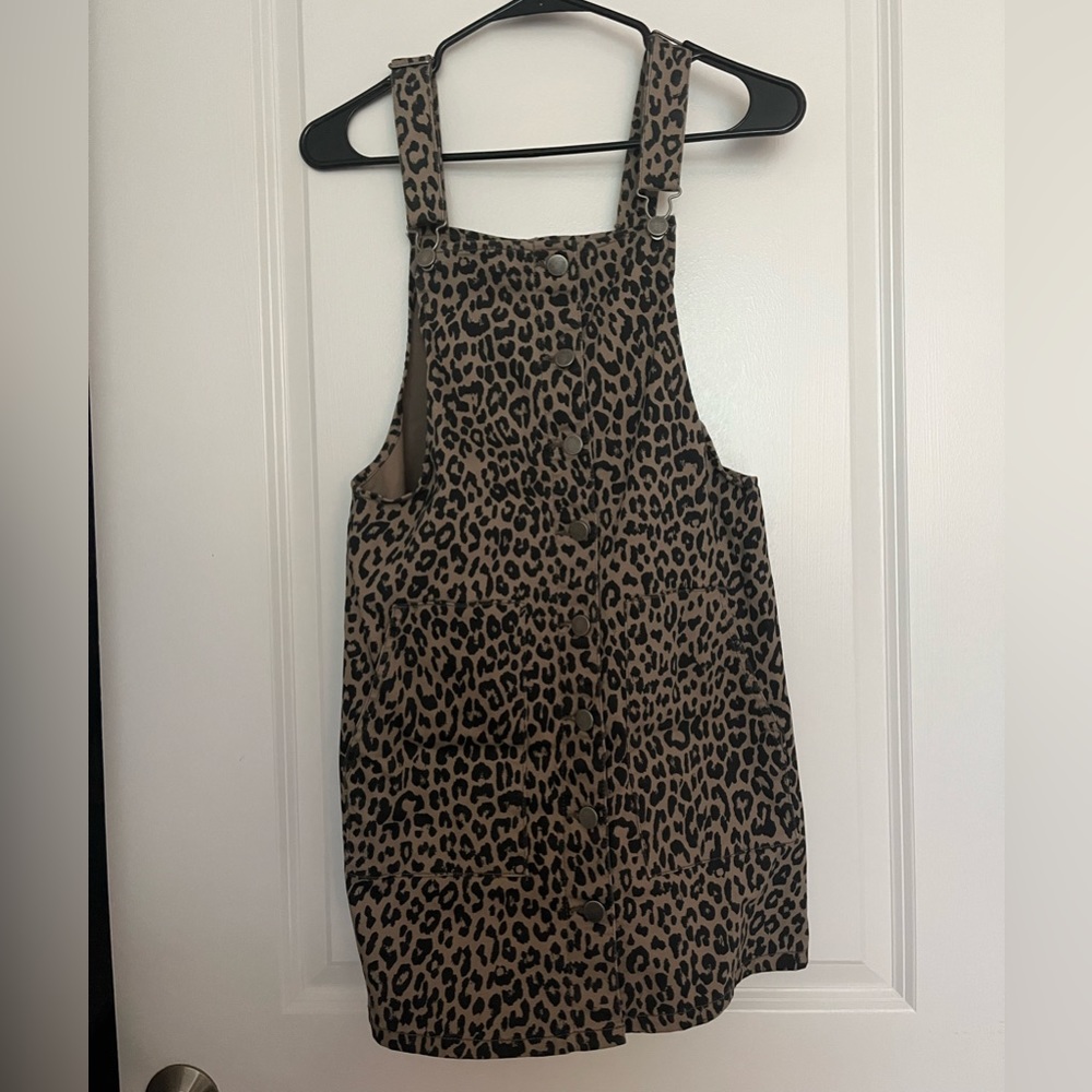 Cheetah print dress